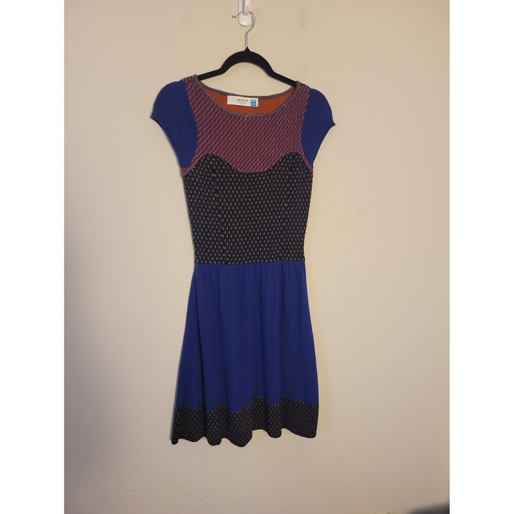 Sparrow Fit and Flare Knit Dress Sz XS Winter Essential